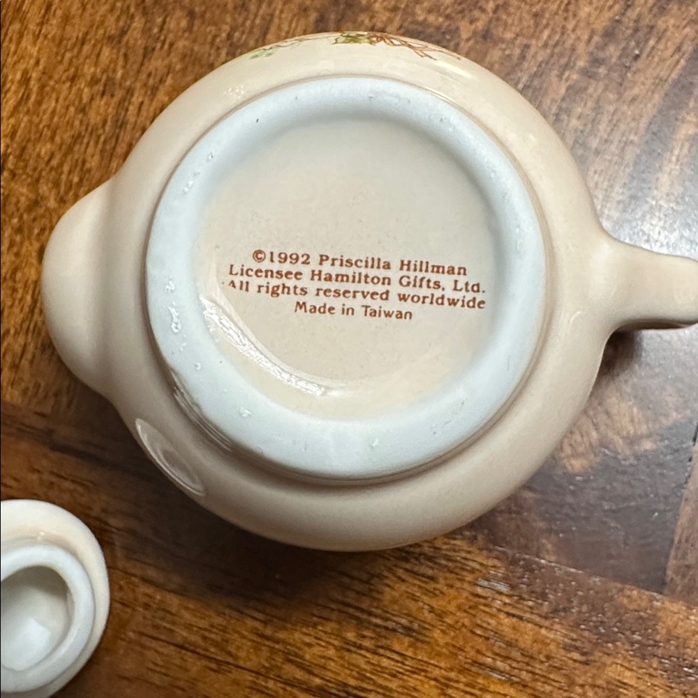 Vintage Cherished Teddies Tea Set with Plate - Picture 6 of 14